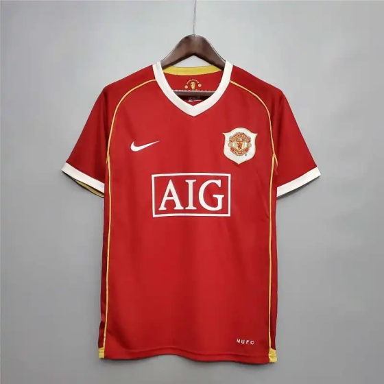2006-07 Manchester United Retro Jersey Home
